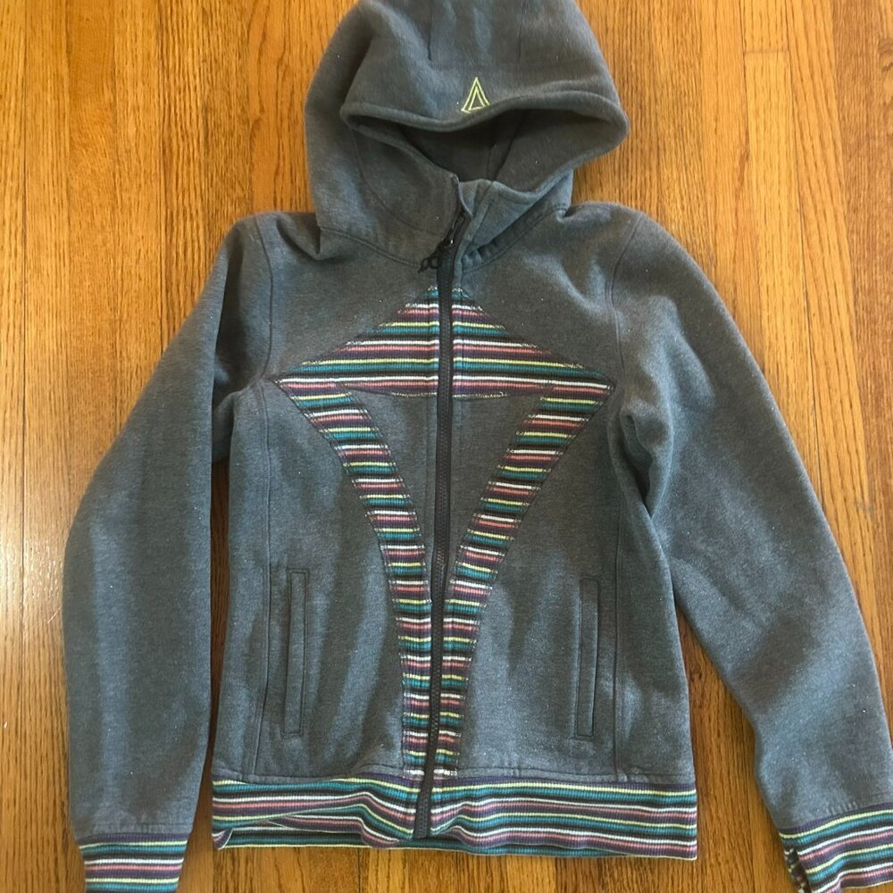 Ivivva Scuba Zip Up Hoodie, Size Girls 10